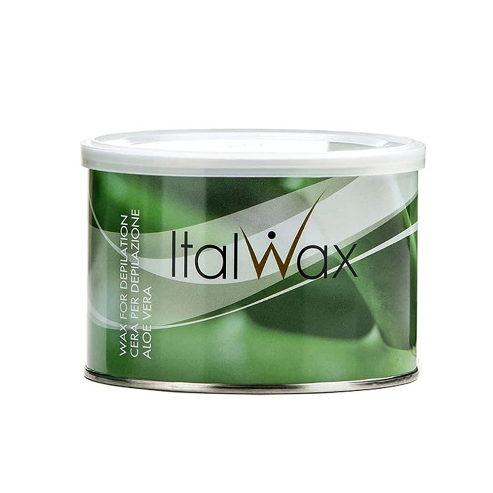 ITALWAX CLASSIC Formula Depilācijas vasks bundžā Aloe 400ml cena un informācija | Depilācijas līdzekļi, vaksācijas piederumi | 220.lv