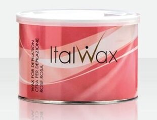 ITALWAX CLASSIC Formula Depilācijas vasks bundžā ROSE 400ml cena un informācija | Depilācijas līdzekļi, vaksācijas piederumi | 220.lv