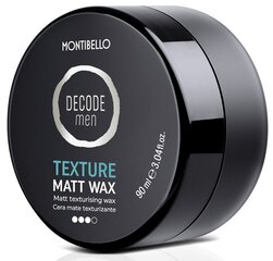 Montibello Decode Men Matt matu vasks ar matētu efektu цена и информация | Средства для укладки волос | 220.lv