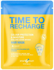 Увлажняющая маска-сыворотка для волос Montibello Smart Touch Time To Recharge цена и информация | Распылите крем-спрей на волосы на расстоянии 20-25 см, расчешите их расческой. | 220.lv