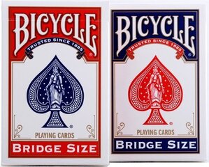 Kārts Bicycle Rider Back Bridge Size cena un informācija | Azartspēles, pokers | 220.lv