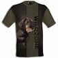 T-krekls ar īsām piedurknēm un asspalvainā takša attēlu Wildzone cena un informācija | Vīriešu T-krekli | 220.lv
