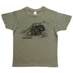 T-krekls bērniem ar mežacūku mazuļiem Wildzone cena un informācija | Zēnu krekli | 220.lv