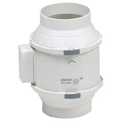 Вентилятор S&P TD-350/125 T цена и информация | Вентиляторы для ванной | 220.lv