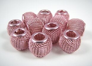 Metāla krelles 12x10 mm, 1 gab. cena un informācija | Rotu veidošana, pērļošana | 220.lv