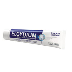 Отбеливающая зубная паста Elgydium Whitening Toothpaste, 75мл цена и информация | Зубные щетки, пасты | 220.lv