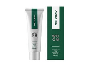 WOOM отбеливающая зубная паста NATURAL+, 75 цена и информация | Зубные щетки, пасты | 220.lv