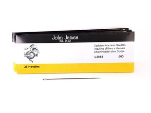 Džona Džeimsa ādas adata 54 mm 0,97 mm 1 gab cena un informācija | Ādas apstrādes instrumenti | 220.lv