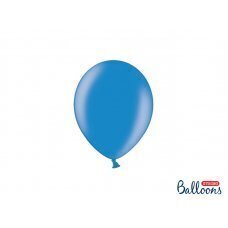 Spēcīgi baloni 12 cm, metāliski rudzupuķu zils (1 gab. / 100 gab.) cena un informācija | Baloni | 220.lv
