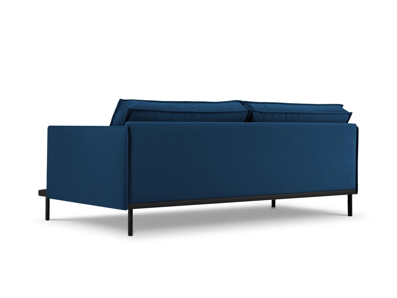 Četrvietīgs dīvāns Interieurs 86 Auguste, zils cena un informācija | Dīvāni | 220.lv