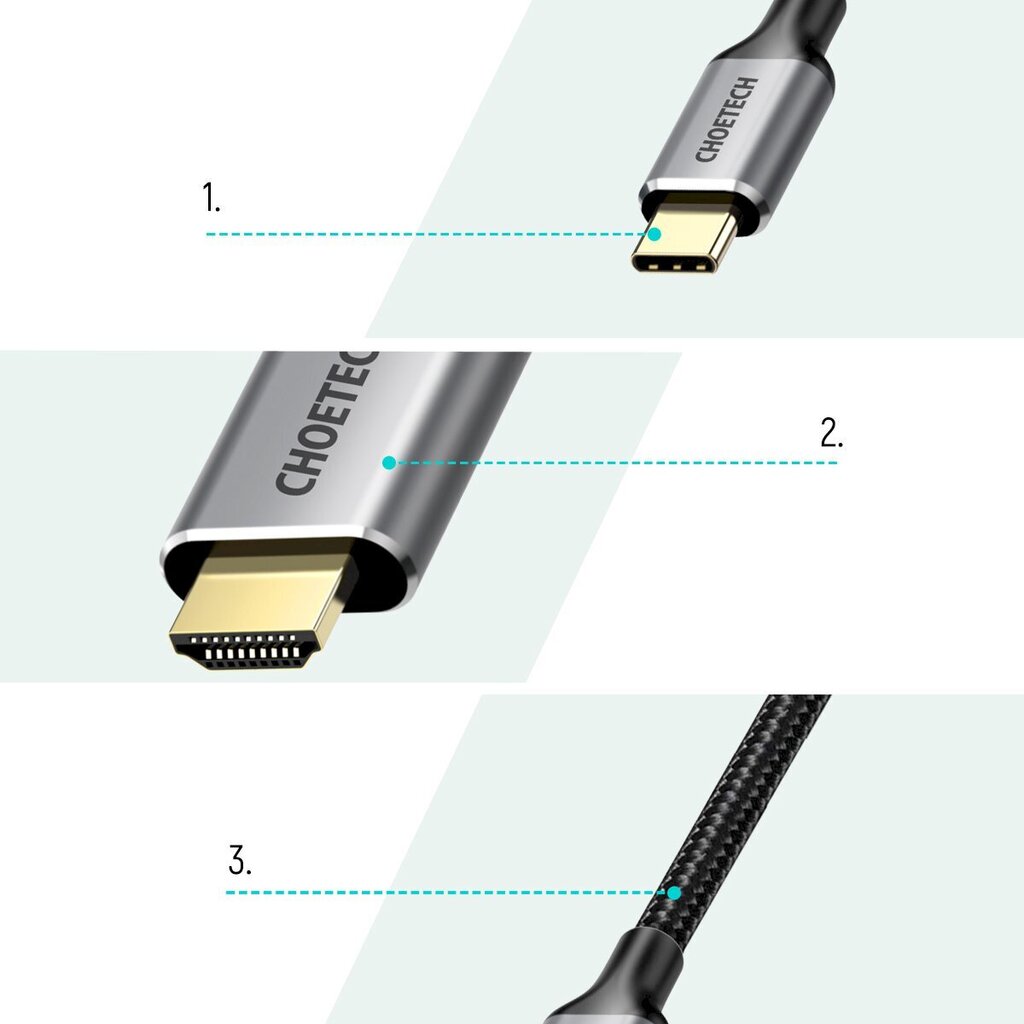 Choetech CH0021 cena un informācija | Savienotājkabeļi | 220.lv