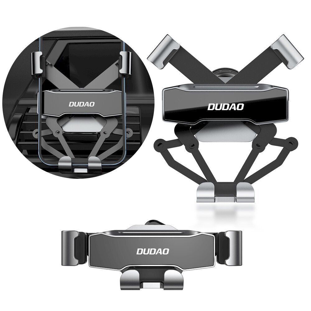 Dudao Gravity Car Smartphone Holder Black (F11Pro) cena un informācija | Auto turētāji | 220.lv