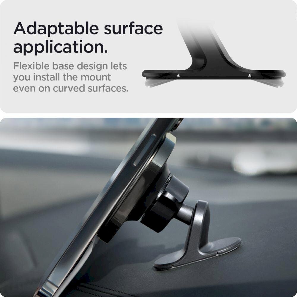 SPIGEN MAG FIT MAGSAFE DASHBOARD CAR MOUNT BLACK cena un informācija | Auto turētāji | 220.lv