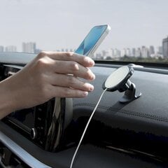 SPIGEN MAG FIT MAGSAFE DASHBOARD CAR MOUNT BLACK цена и информация | Держатели для телефонов | 220.lv