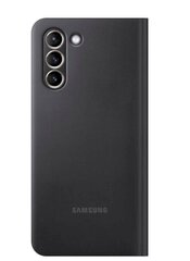 EF-NG991PBE Samsung LEDView Cover for Galaxy S21 Black цена и информация | Чехлы для телефонов | 220.lv