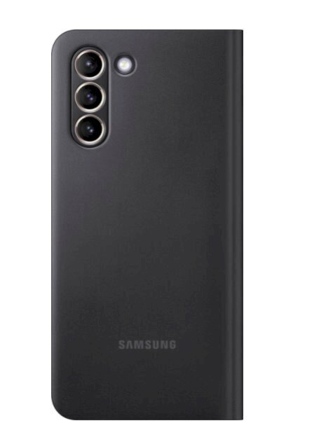EF-NG991PBE Samsung LEDView Cover for Galaxy S21 Black cena un informācija | Telefonu vāciņi, maciņi | 220.lv