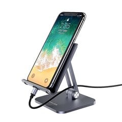 Ugreen foldable smartphone stand phone stand gray (LP263) cena un informācija | Auto turētāji | 220.lv