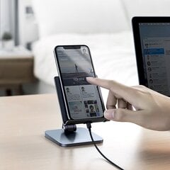 Ugreen foldable smartphone stand  phone stand gray (LP263) цена и информация | Держатели для телефонов | 220.lv