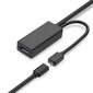 Ugreen Active Kick USB 3.2 Gen 1 Extension Cable (USB 3.0, USB 3.1 Gen 1) 10m Black (US175) цена и информация | Adapteri un USB centrmezgli | 220.lv