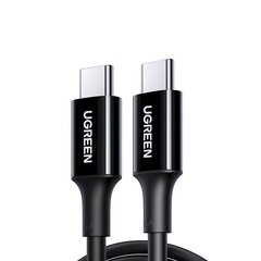 Ugreen cable USB Type C (male) to Type C (male) cable 1m black (US300) цена и информация | Кабели для телефонов | 220.lv