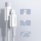 Ugreen MFi USB Type C - Lightning cable 3A 2m white (US171) цена и информация | Savienotājkabeļi | 220.lv