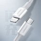 Ugreen MFi USB Type C - Lightning cable 3A 2m white (US171) cena un informācija | Savienotājkabeļi | 220.lv