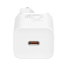 Ładowarka sieciowa Baseus Super Si Quick Charger 1C 25W (white) цена и информация | Зарядные устройства для телефонов | 220.lv