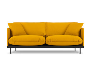 Трехместный диван Interieurs 86 Auguste, желтый цена и информация | Диваны | 220.lv