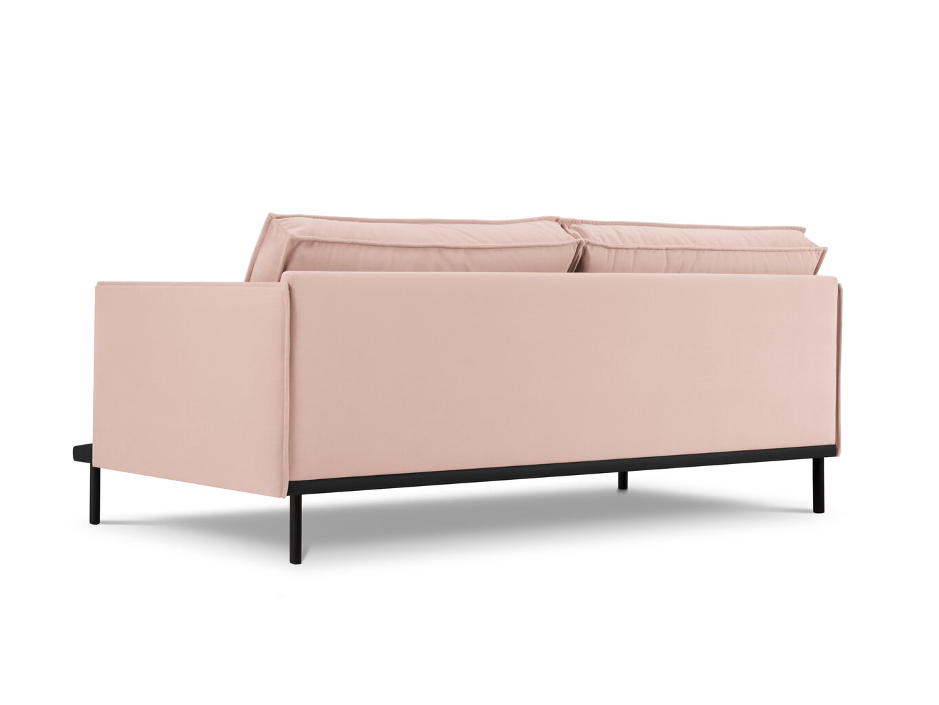 Trīsvietīgs dīvāns Interieurs 86 Auguste, rozā cena un informācija | Dīvāni | 220.lv