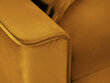 Trīsvietīgs dīvāns Sofas Cartadera, dzeltens/zeltainas krāsas цена и информация | Dīvāni | 220.lv
