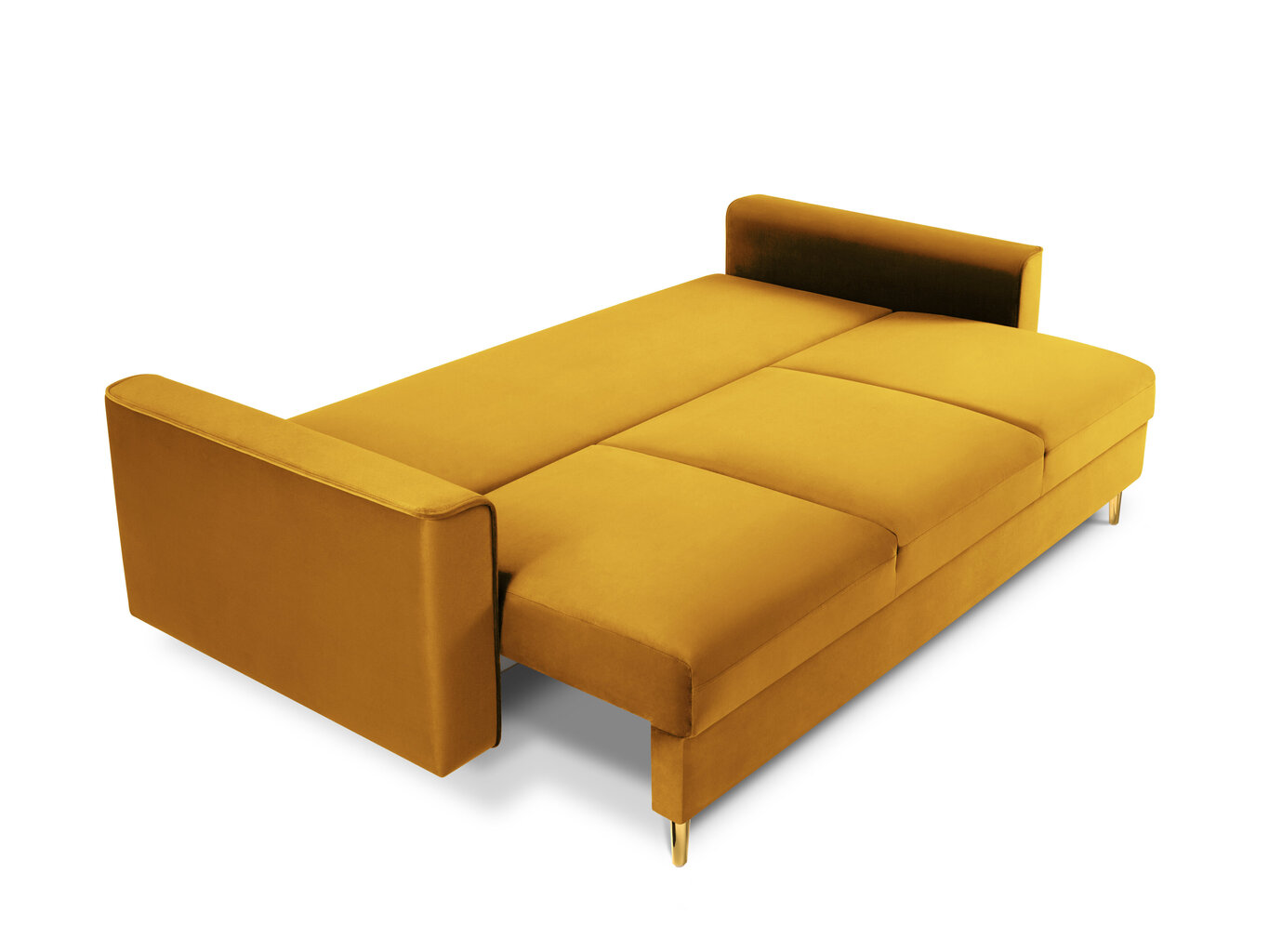 Trīsvietīgs dīvāns Sofas Cartadera, dzeltens/zeltainas krāsas цена и информация | Dīvāni | 220.lv