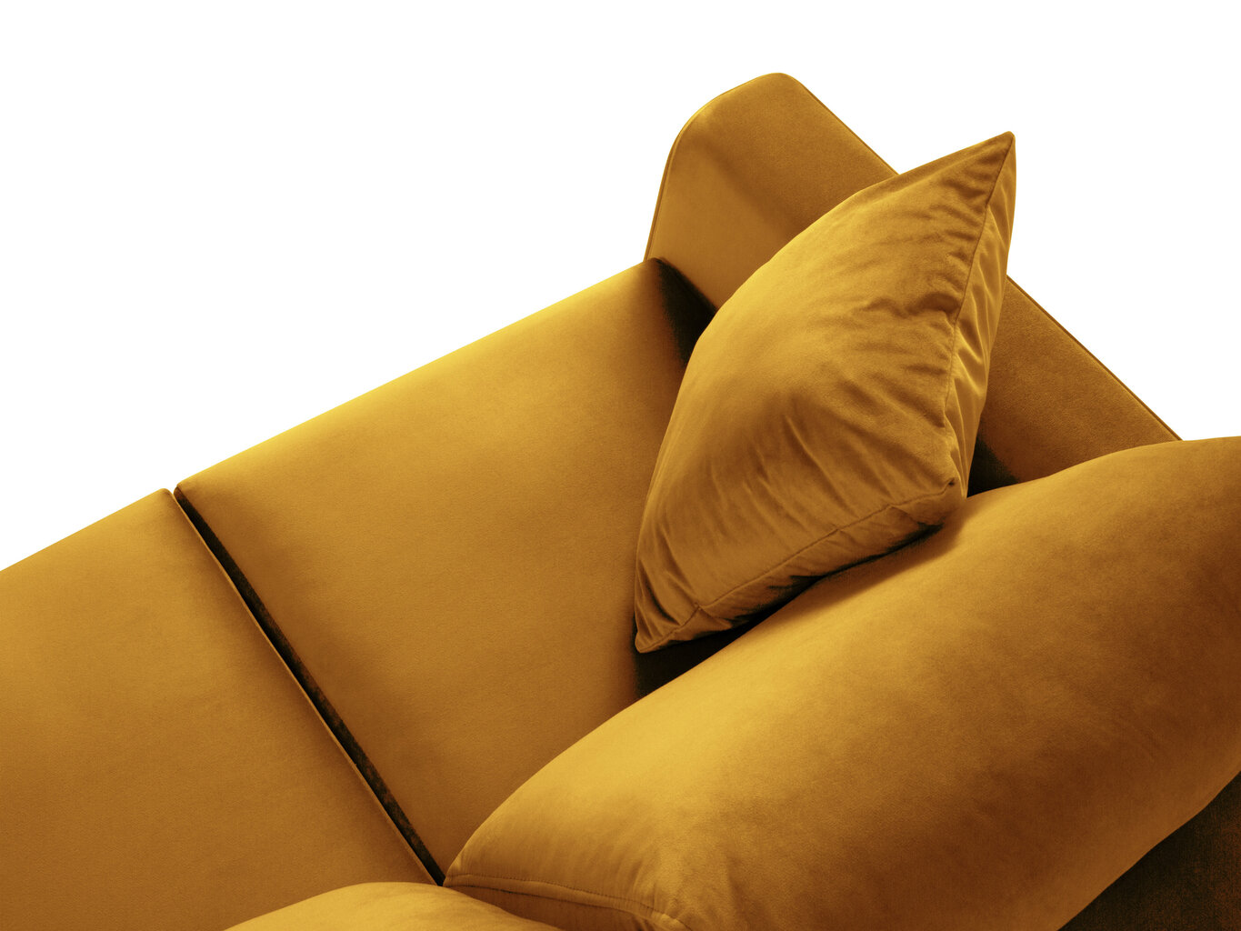 Trīsvietīgs dīvāns Sofas Cartadera, dzeltens/melns cena un informācija | Dīvāni | 220.lv