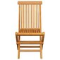 Dārza krēsli vidaXL, 4 gab., bēši matrači цена и информация | Dārza krēsli | 220.lv