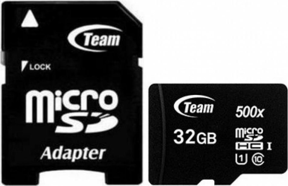 Team Group atmiņas, 32 GB + adapteris цена и информация | Atmiņas kartes mobilajiem telefoniem | 220.lv