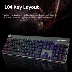 Wireless mechanical keyboard Motospeed GK81 цена и информация | Клавиатуры | 220.lv