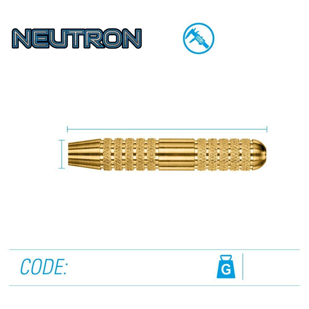 Šautriņas Winmau Neutron, 25 g cena un informācija | Šautriņmešana, dārts | 220.lv