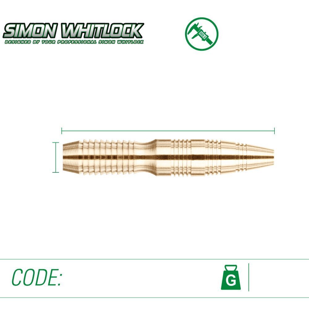 Šautriņas Winmau Simon Whitlock, 22 g цена и информация | Šautriņmešana, dārts | 220.lv