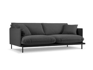 Четырехместный диван Interieurs 86 Auguste, темно-серый цена и информация | Диваны | 220.lv