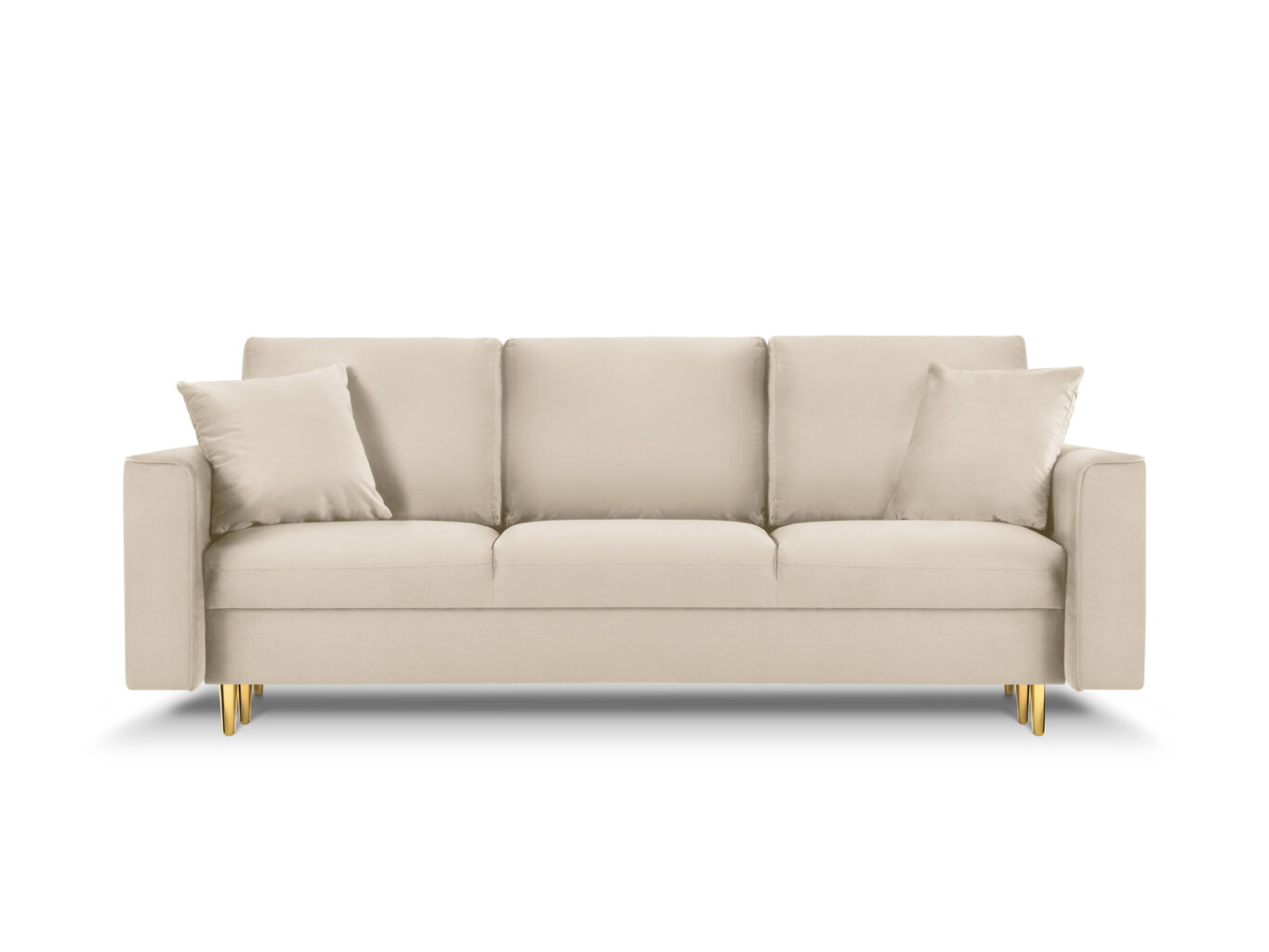 Trīsvietīgs dīvāns Sofas Cartadera, smilšu/zeltainas krāsas цена и информация | Dīvāni | 220.lv