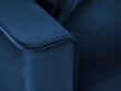 Trīsvietīgs dīvāns Sofas Cartadera, zils/zeltainas krāsas cena un informācija | Dīvāni | 220.lv