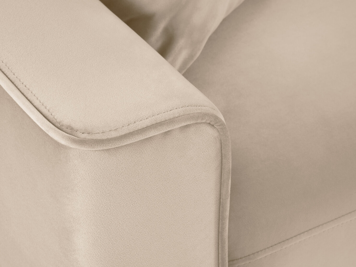 Trīsvietīgs dīvāns Sofas Cartadera, smilškrāsas/melns cena un informācija | Dīvāni | 220.lv