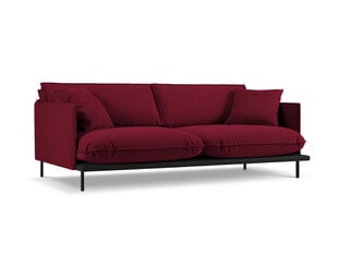 Četrvietīgs dīvāns Interieurs 86 Auguste, sarkans cena un informācija | Dīvāni | 220.lv