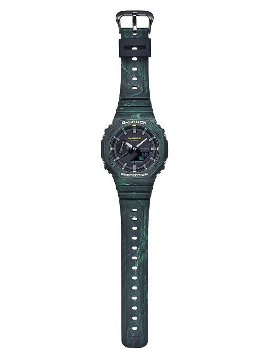 Vīriešu pulkstenis, Casio GA-2100FR-3AER cena un informācija | Vīriešu pulksteņi | 220.lv