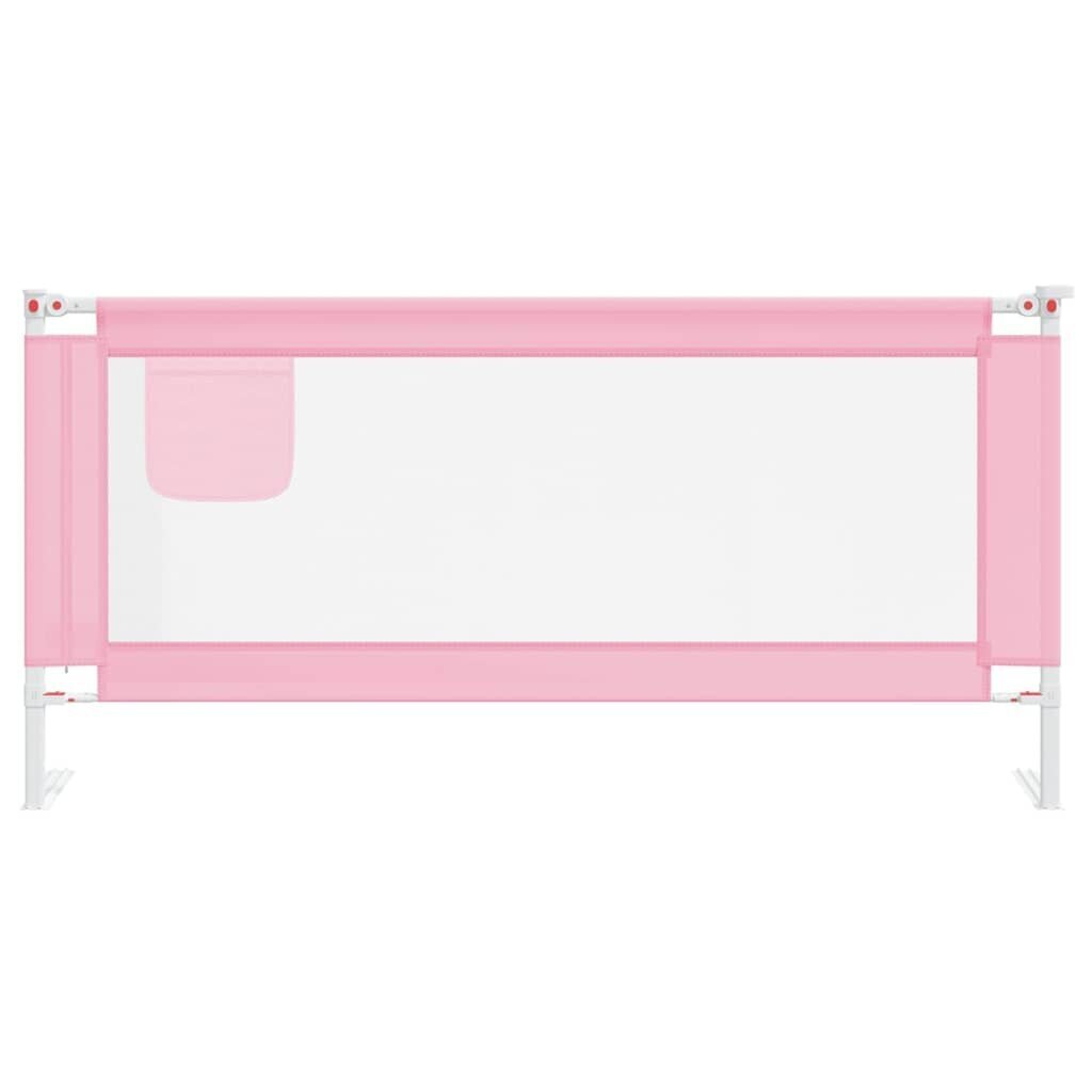 Aizsargbarjera bērnu gultai vidaXL, rozā, 190x25cm цена и информация | Bērnu drošības preces | 220.lv