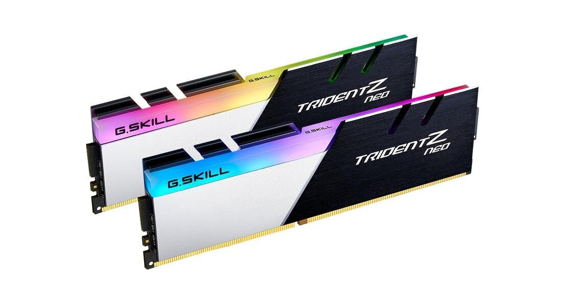 G.Skill TridentZ Neo Series - DDR4 - Kit - 32 GB: 2 x 16 GB - DIMM 288-PIN - ungepuffert cena un informācija | Operatīvā atmiņa (RAM) | 220.lv