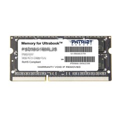 Patriot SODIMM Ultrabook DDR3 8GB цена и информация | Оперативная память (RAM) | 220.lv