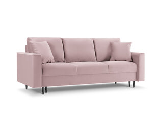 Трехместный диван Mazzini Sofas Cartadera, розовый/черный цена и информация | Диваны | 220.lv