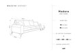 Trīsvietīgs dīvāns Mazzini Sofas Madara, velūrs, melns/zeltainas krāsas cena un informācija | Dīvāni | 220.lv