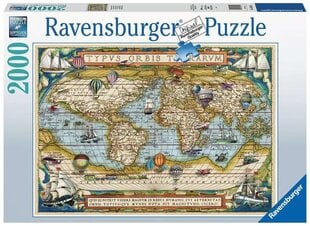 Puzle Around the World,RAVENSBURGER, 2000d., 16825 cena un informācija | Puzles, 3D puzles | 220.lv