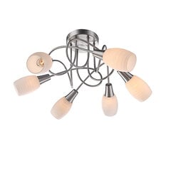 Griestu lampa Globo Lighting GILLIAN G54983-6D цена и информация | Потолочные светильники | 220.lv